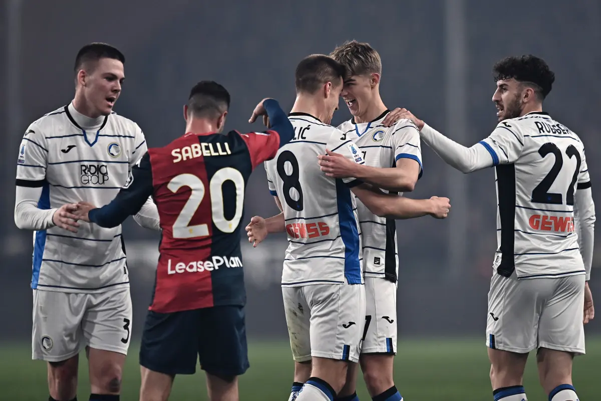 L’Atalanta vince al Ferraris, 4-1 al Genoa