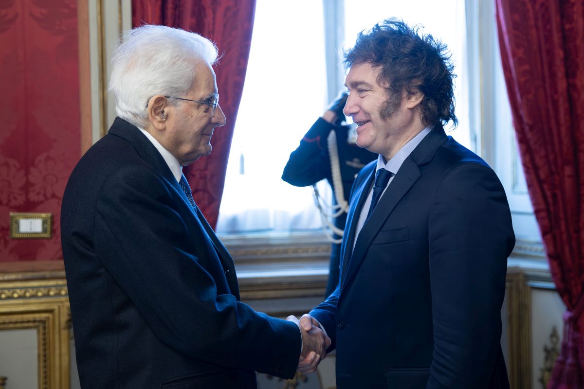 Mattarella incontra il presidente argentino Milei