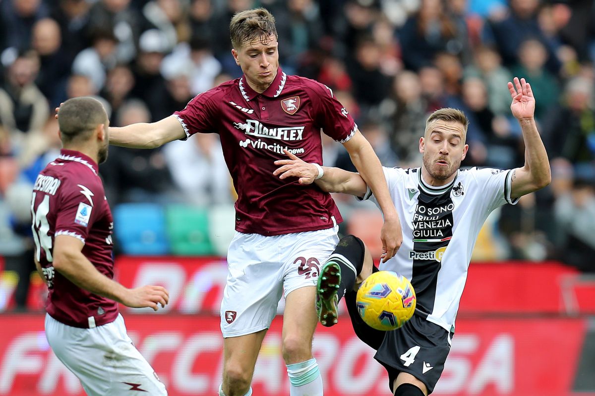 Kamara risponde a Tchaouna, Udinese-Salernitana 1-1