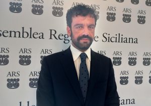 Antonio Costanza durante gli stati generali della disabilità tenuti all'Ars