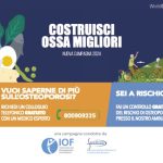 Giornata Mondiale dell’Osteoporosi, dal 21 al 25 Ottobre colloqui telefonici informativi con gli specialisti fisiatri del Policlinico di Palermo