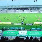 Al “Braglia” sfuma la quarta vittoria esterna. Il Palermo gioca bene solo nel primo tempo e subisce la rimonta del Modena: 2 a 2 il risultato finale