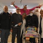 Babbo Natale ed i campioni del mondo Graziani e Lucchetta all’ISMETT di Palermo