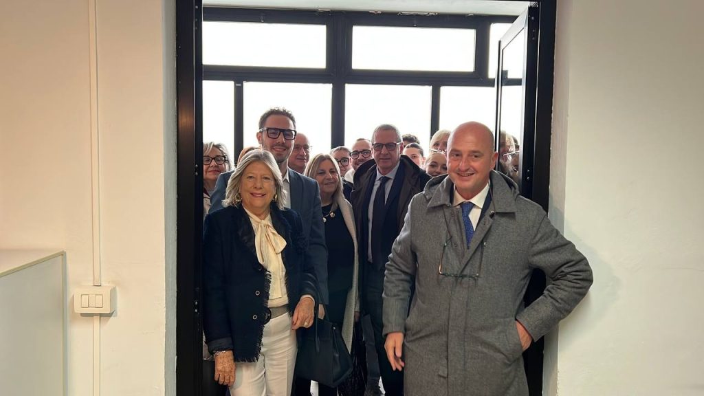 Albano e Turano inaugurazione sportello Cpi a Ersu Palermo