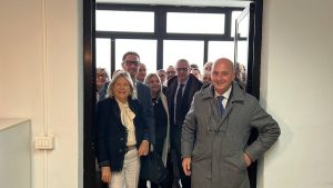 Albano e Turano inaugurazione sportello Cpi a Ersu Palermo