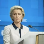 Ursula von der Leyen “La via per pace è la forza, l’Ue sostiene Kiev”