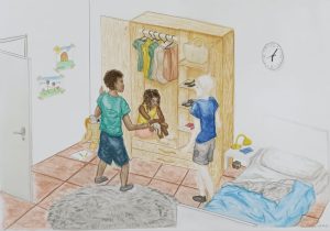 Ferite a colori. I disegni in mostra (2)