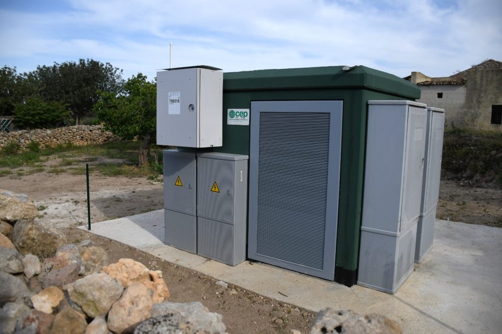 Illuminazione Mozia - Cabina elettrica