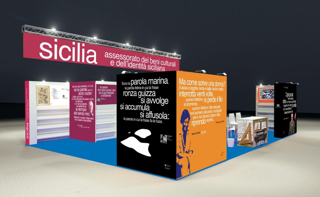 Stand Sicilia Salone del libro Torino 2