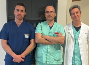 foto da sinistra dottori Dendramis, Benedetto e Cirrincione