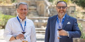 Da sn, il direttore di Sicindustria Fabrizio Bignardelli e il presidente di Sicindustria, Luigi Rizzolo