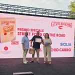 Il miglior “Street Food on the road” d’Italia è il panino con porchetta di suino nero dei Nebrodi dell’allevatore Giuseppe Oriti, premiato a Roma da Gambero Rosso 
