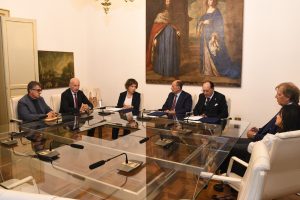 Tavolo firma protocollo di intesa Regione UniCamillus Giglio