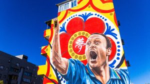 Murale dedicato a Totò Schillaci