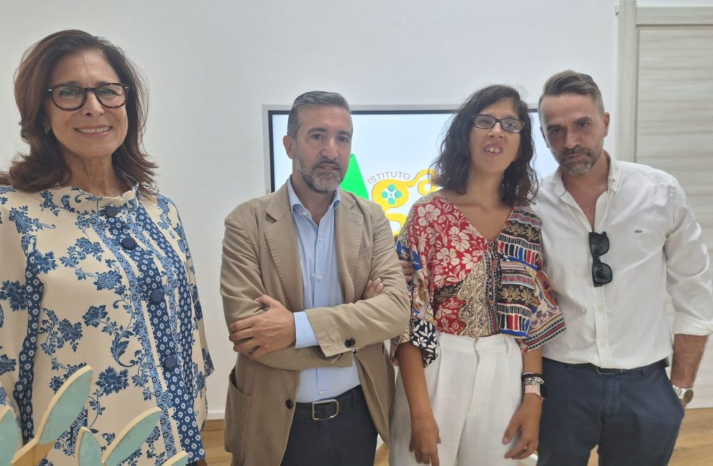 serena con patrizia di dio, dario cangialosi e luca de paoli