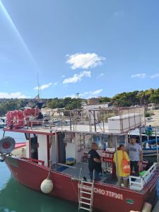 le uscite in barca con i pescatori