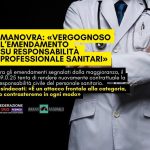 Manovra, Anaao e Cimo-Fesmed: «Vergognoso l’emendamento su responsabilità professionale sanitari»