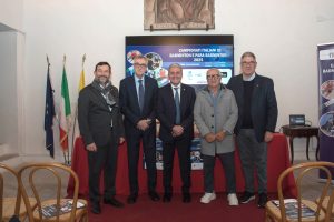 da sx Paolo Caracausi, Carlo Beninati, Alessandro Anello, Salvatore Plaia, Stefano Saitta