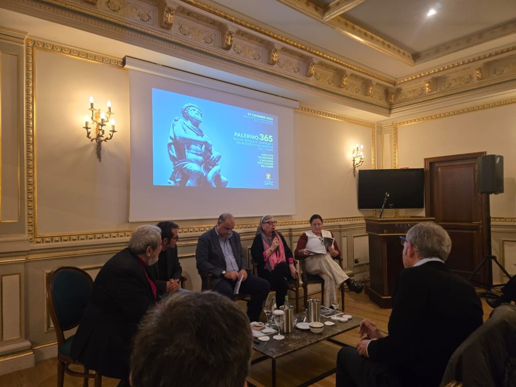 Palermo365_Al centro Marco Mineo e ANNA Maria Ulisse