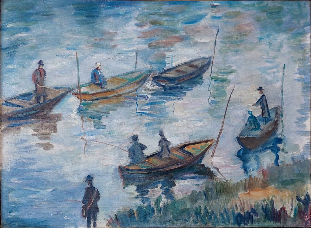 Sassari_Claude Monet Le Pêcheurs de Poissy