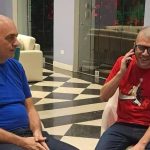 Arrivati a Ciampino Trentini e Burlò, ad accoglierli Meloni e Tajani