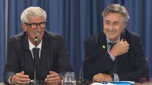 Il presidente Ebas Orazio Platania (sulla sinistra) con il vicepresidente Gaetano Agliozzo (sulla destra)