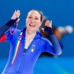 Lollobrigida oro e record olimpico nei 3000 metri del pattinaggio di velocità