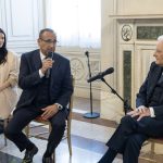 Sanremo, Conti a Mattarella “Celebreremo gli 80 anni della Repubblica Italiana”