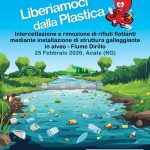 Fiumi, attiva da mercoledì la barriera “acchiappa plastica” alla foce del Dirillo ad Acate