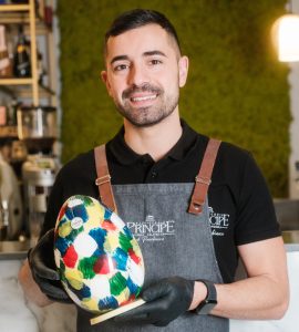 Il pasticcere Daniele Bonansinga