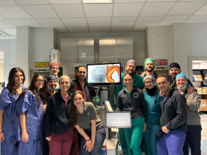 TEAM CHE HA ESGEUITO L'INTERVENTO