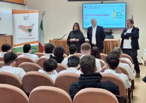 La prof.ssa Marcella Digiovanni, il presidente del Consorzio Massimo Pavan e il prof. Rosario Mauro