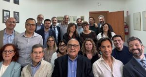 Giuseppe Bonsignore con i consiglieri regionali Cimo Sicilia