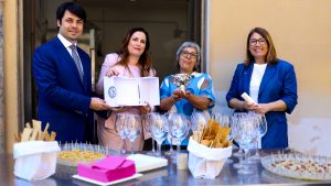 da sx Giuliano Forzinetti Flora Mondello Nicoletta Cosentino Roberta Urso