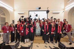 La consegna dei diplomi