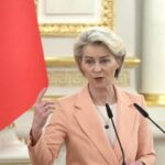 Ucraina, von der Leyen “Sostegno a Zelensky, da Ue fondi per droni e missili”